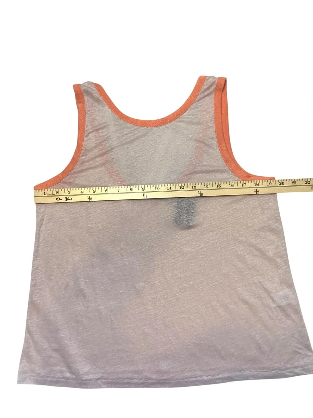 NWT Rag & Bone Linen Ringer Tank Top Large - Picture 8 of 9